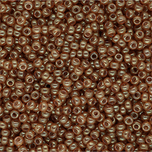Rocalla Miyuki 11/0 Ceylon Translucent Spice Brown 11-2372