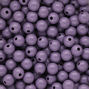 DQ Abalorios acr&iacute;licos 10 mm brillante Purple haze 18-3718 TCX