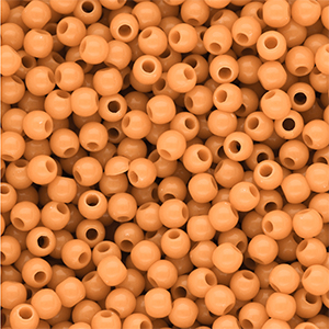DQ Abalorios acr&iacute;licos 4 mm brillante Chamois orange 15-1145 TCX