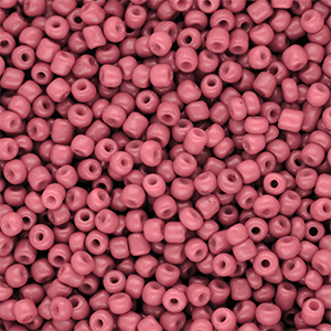 Rocalla cristal 8/0 (3mm) Rosa salm&oacute;n