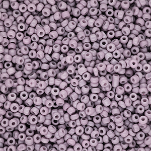 Rocalla cristal 12/0 (2mm) P&uacute;rpura malva polvo