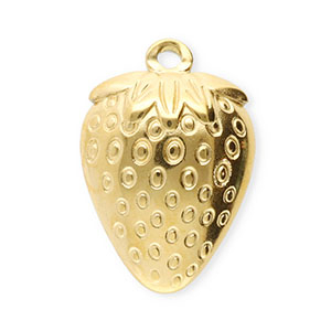 Colgantes Acero Inox fresa Dorado