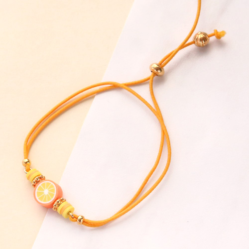 Pulseras con abalorios de pol&iacute;mero con vibrantes colores llenos de vitalidad y alegr&iacute;a