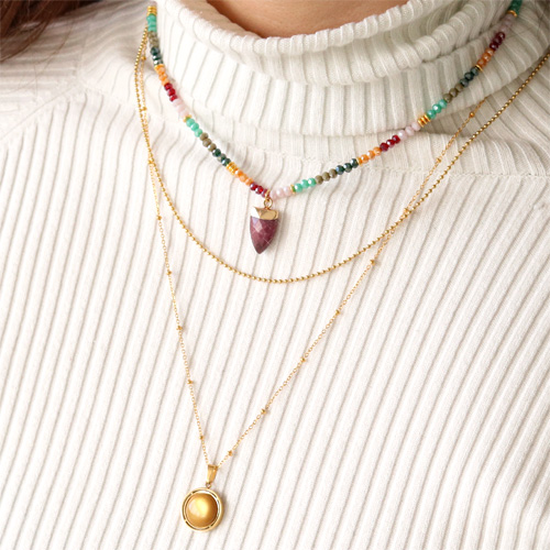 &iexcl;Gran colorido en accesorios de moda con las nuevas abalorios facetados!