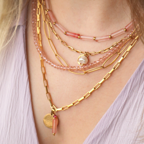 Crea una joya de moda con la nueva colecci&oacute;n de cadenas Jasseron en acero inoxidable