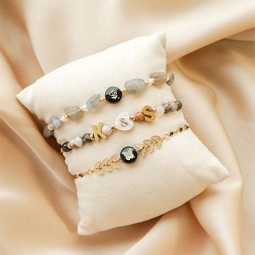Inspiraci&oacute;n de pulseras con abalorios de cristal rondeles
