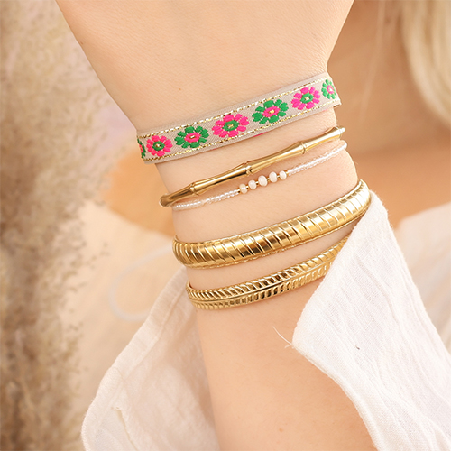 Un momento inspirador con las pulseras de acero inox
