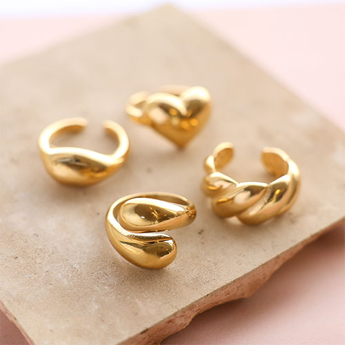 Ideas creativas con nuestros pendientes y anillos de acero inoxidable