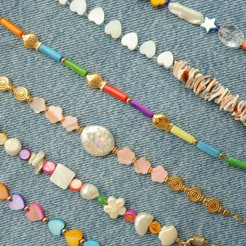 Crea hermosas joyas con nuestras nuevas conchas