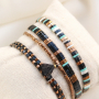 &iexcl;Elaboraci&oacute;n de pulseras y pendientes con abalorios Miyuki!