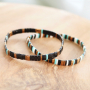 &iexcl;Elaboraci&oacute;n de pulseras y pendientes con abalorios Miyuki!