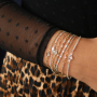 &iexcl;Esta es la nueva tendencia oto&ntilde;o-invierno &lsquo;19/&rsquo;20! Pendientes, pulseras y collares con cadena jasseron y colgantes de cristal.