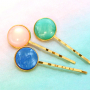 DIY: Accesorios para pelo & pendientes con cabuchones Polaris Elements