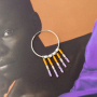 Estos pendientes y pulseras los puedes hacer con abalorios Miyuki