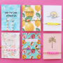 Manos a la obra con hilo macram&eacute;, abalorios letra acr&iacute;lico y tarjetas de joyer&iacute;a: 