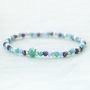 As&iacute; puedes hacer estas pulseras con abalorios faceteados en colores de verano: