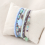 As&iacute; puedes hacer estas pulseras con abalorios faceteados en colores de verano: