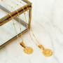 Con los Nuevos colgantes de lat&oacute;n TQ zodiaco podr&aacute;s crear collares y pendientes: