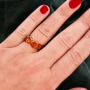 DIY: As&iacute; creas anillos con abalorios tubo faceteado:
