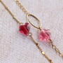 Estas pulseras han sido hechas con los nuevos abalorios faceteados fashion: