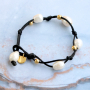 Estas pulseras se pueden hacer con la &uacute;ltima colecci&oacute;n de perlas de agua dulce