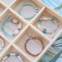 Ideas creativas para hacer pulseras de hombre y mujer con abalorios de madera