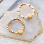 Ideas de joyas elegantes y modernas con colgantes y abalorios met&aacute;licos DQ