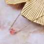 Dise&ntilde;a pendientes de moda con piedras naturales de coraz&oacute;n y estrella