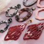 &iexcl;Insp&iacute;rate! Crea la colecci&oacute;n de pendientes m&aacute;s bonita con estos colgantes de resina