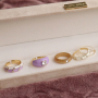 Arma tu propia colecci&oacute;n de anillos con esta l&iacute;nea anillos met&aacute;licos de lat&oacute;n