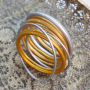 Para crear pulseras al estilo de pulseras pan de oro