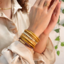 Para crear pulseras al estilo de pulseras pan de oro