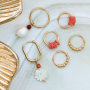 Crea pendientes personalizados con pendientes criolla en acero inoxidable