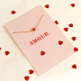 Bolsas de algod&oacute;n y tarjetas de joyer&iacute;a &uacute;nicas