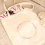 Bolsas de algod&oacute;n y tarjetas de joyer&iacute;a &uacute;nicas
