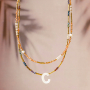 Ponte en marcha para dise&ntilde;ar collares con abalorios faceteados
