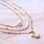 Utiliza las perlas de agua dulce de tendencia en toda tu joyer&iacute;a