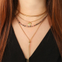 Una colecci&oacute;n con cadena jasseron de acero inoxidable