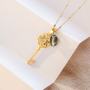 Dise&ntilde;a pendientes y collares con colgantes llave