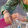 Ponte en marcha para crear joyer&iacute;a con motivos florales de moda