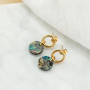Crea pendientes elegantes con pendientes de acero inoxidable con perno