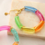 Libera tu creatividad con los abalorios acr&iacute;licos tubo para joyer&iacute;a de verano