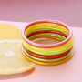 Trucos de estilismo para pulseras imitaci&oacute;n Pan de Oro  