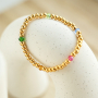 Trucos para presentar pulseras con abalorios faceteados