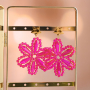 Como incorporar colgantes faceteados flor en joyer&iacute;a festiva