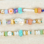C&oacute;mo usar los abalorios en piedra natural a las pulseras de moda