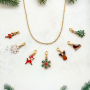 Crea tus propias decoraciones navide&ntilde;as con colgantes met&aacute;licos