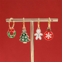 Crea tus propias decoraciones navide&ntilde;as con colgantes met&aacute;licos
