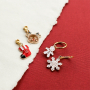 Crea tus propias decoraciones navide&ntilde;as con colgantes met&aacute;licos