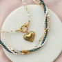 Crea pendientes y collares &uacute;nicos con abalorios facetados